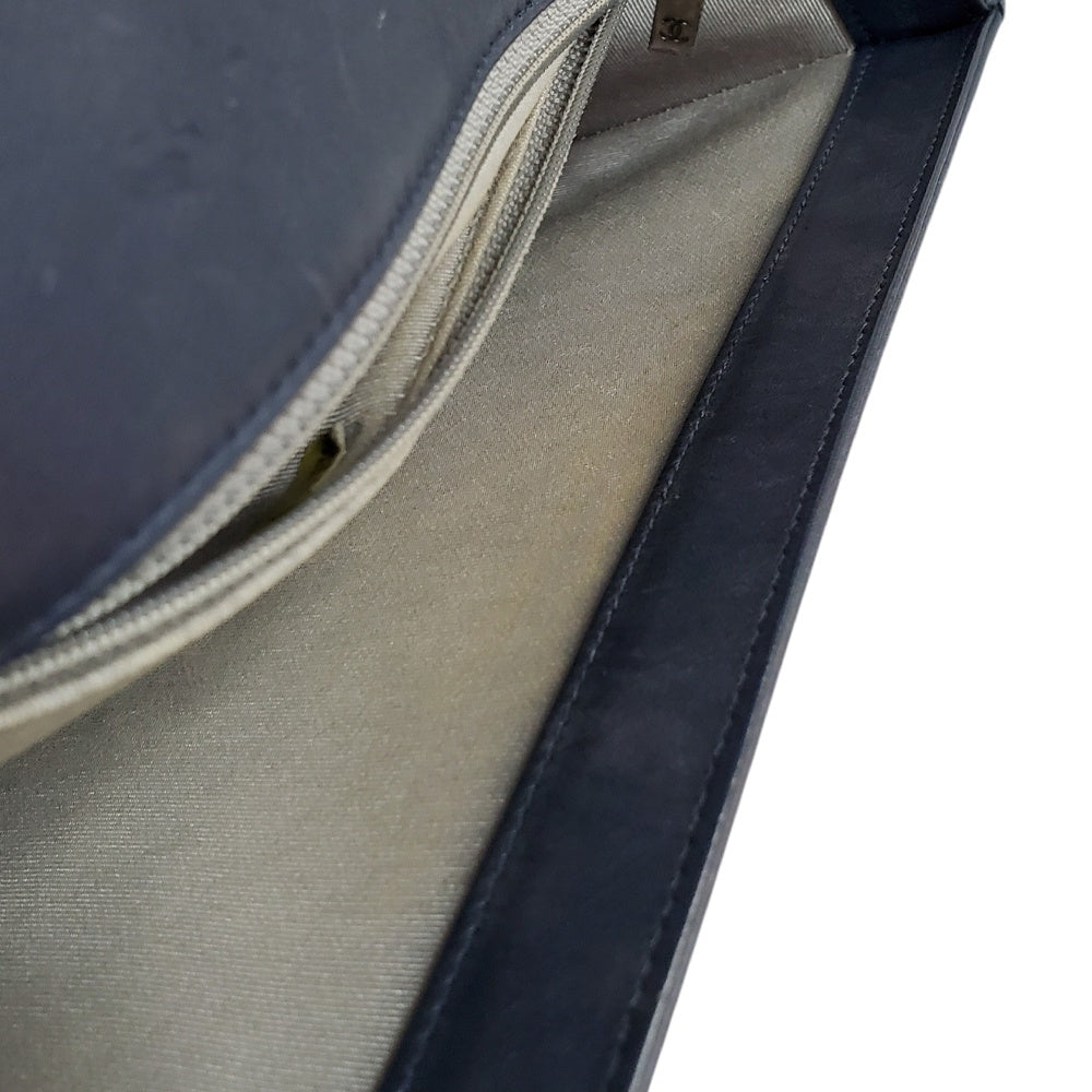 シャネル  CHANEL  ラムスキン  ボーイシャネル  CHANEL  チェーンショルダー  ラージ  A92193  ネイビー/MA2407015