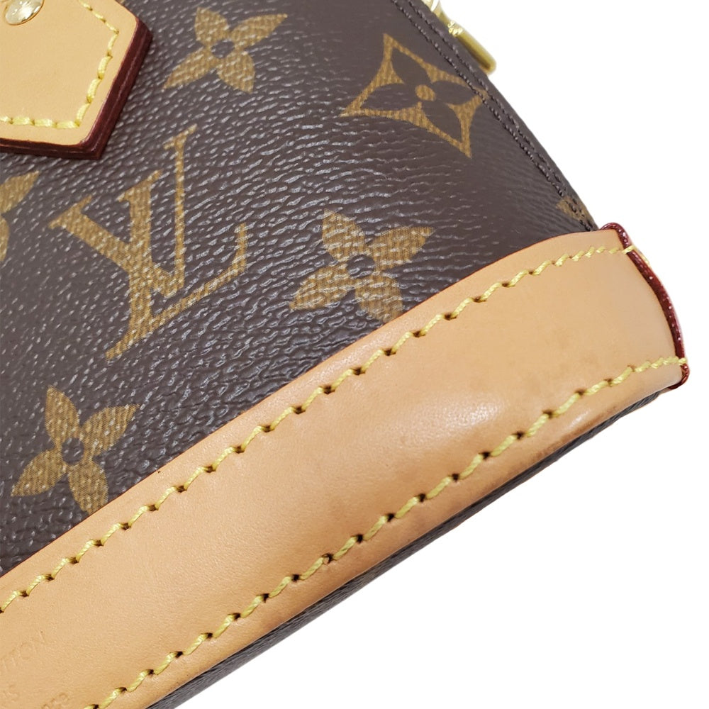 ルイヴィトン  LOUIS  VUITTON ナノ･アルマ M82717 モノグラム/MA2607019