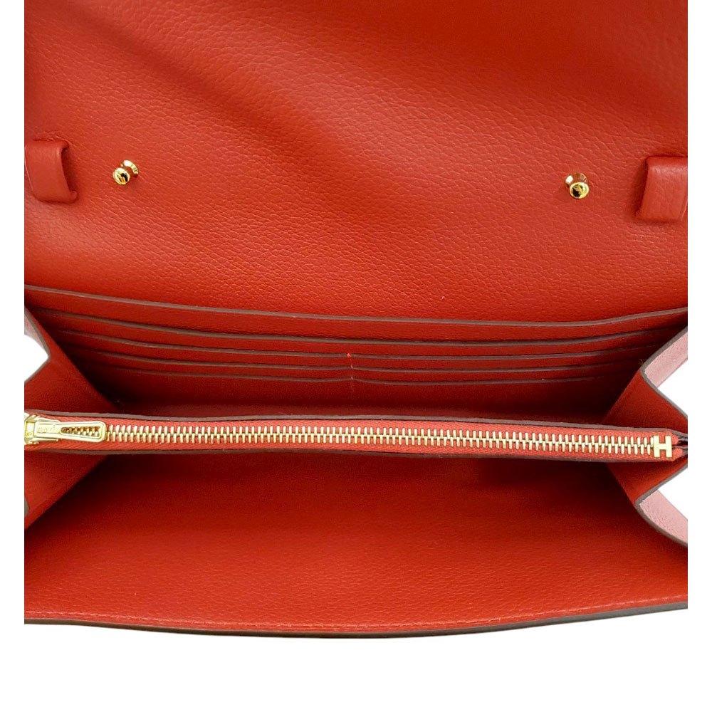 エルメス  HERMES  コンスタンストゥーゴー  ショルダーウォレット  エバーカラー  ルージュラデュー  K刻印  G金具