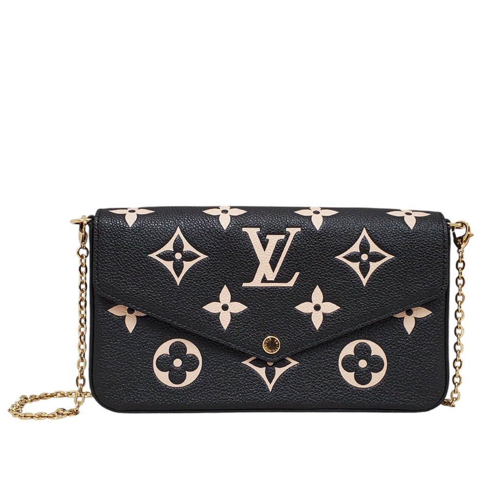 ルイヴィトン  LOUIS  VUITTON  モノグラム・アンプラント  ポシェット・フェリシー  M82479 ブラック/ベージュ/MA2512022