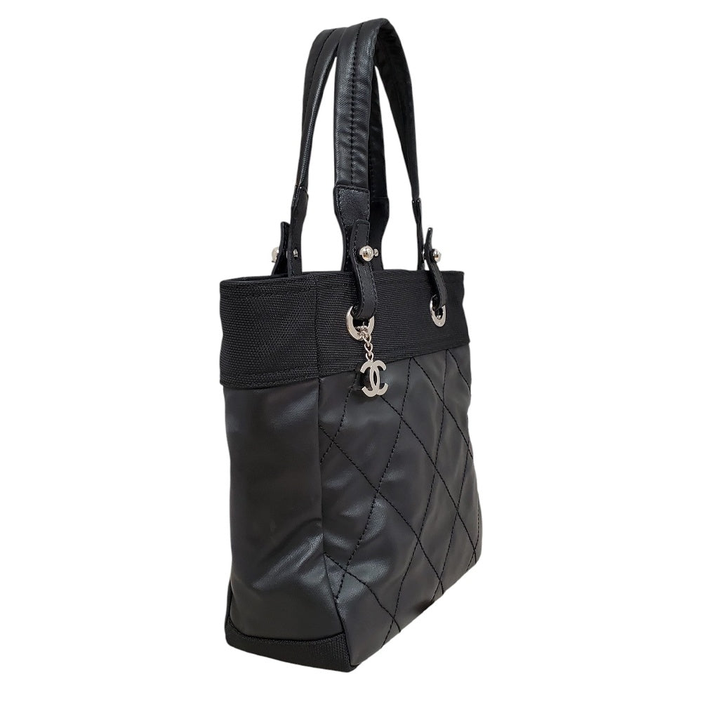 シャネル  CHANEL  パリビアリッツ  トートPM  ブラック  A34208/MA2507011