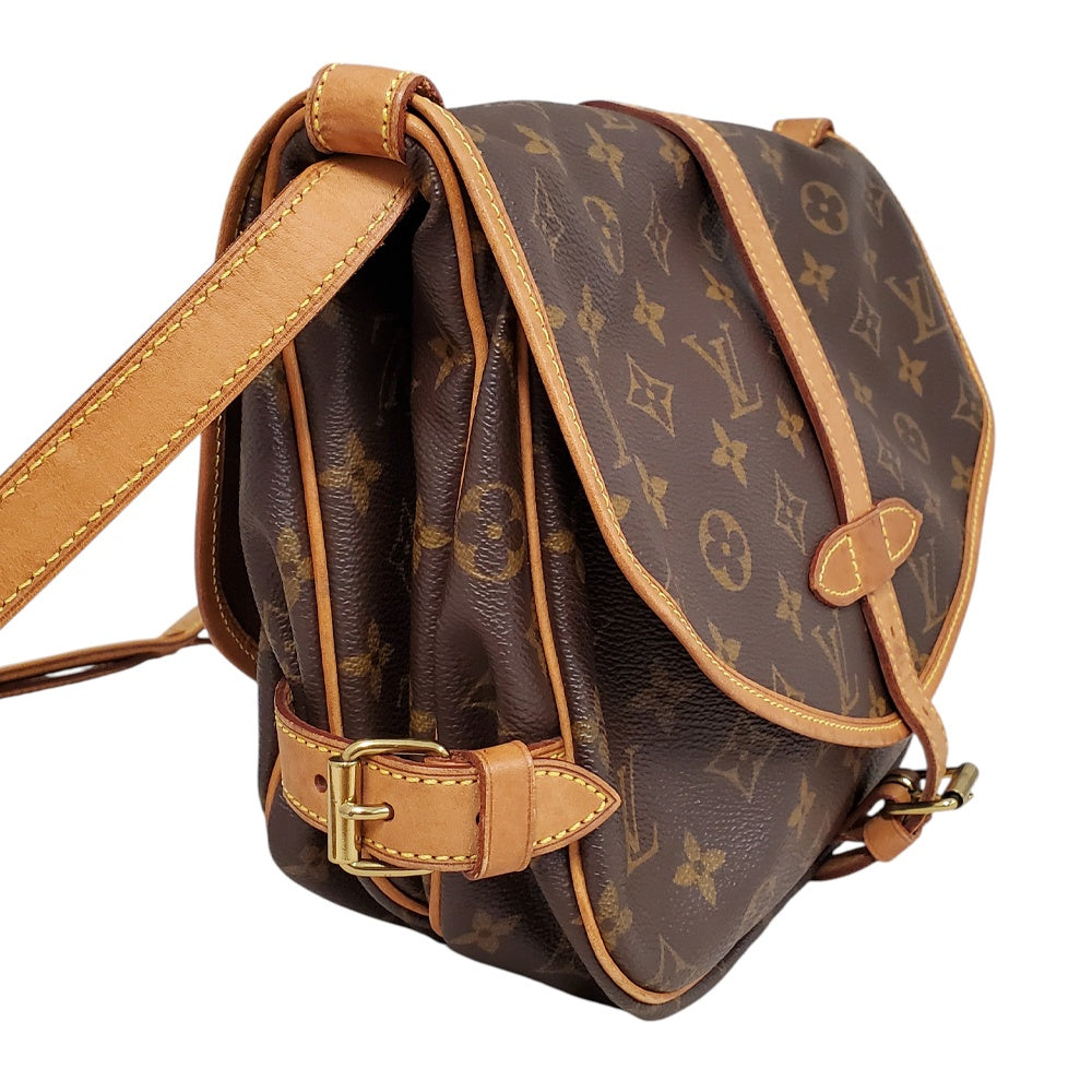 ルイヴィトン LOUIS VUITTON ソミュール30 M42256 モノグラム