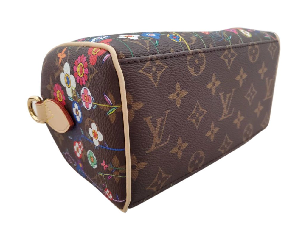Louis Vuitton LOUIS VUITTON Monogram Speedy Bandouliere 20 M14175 LV x Takashi Murakami