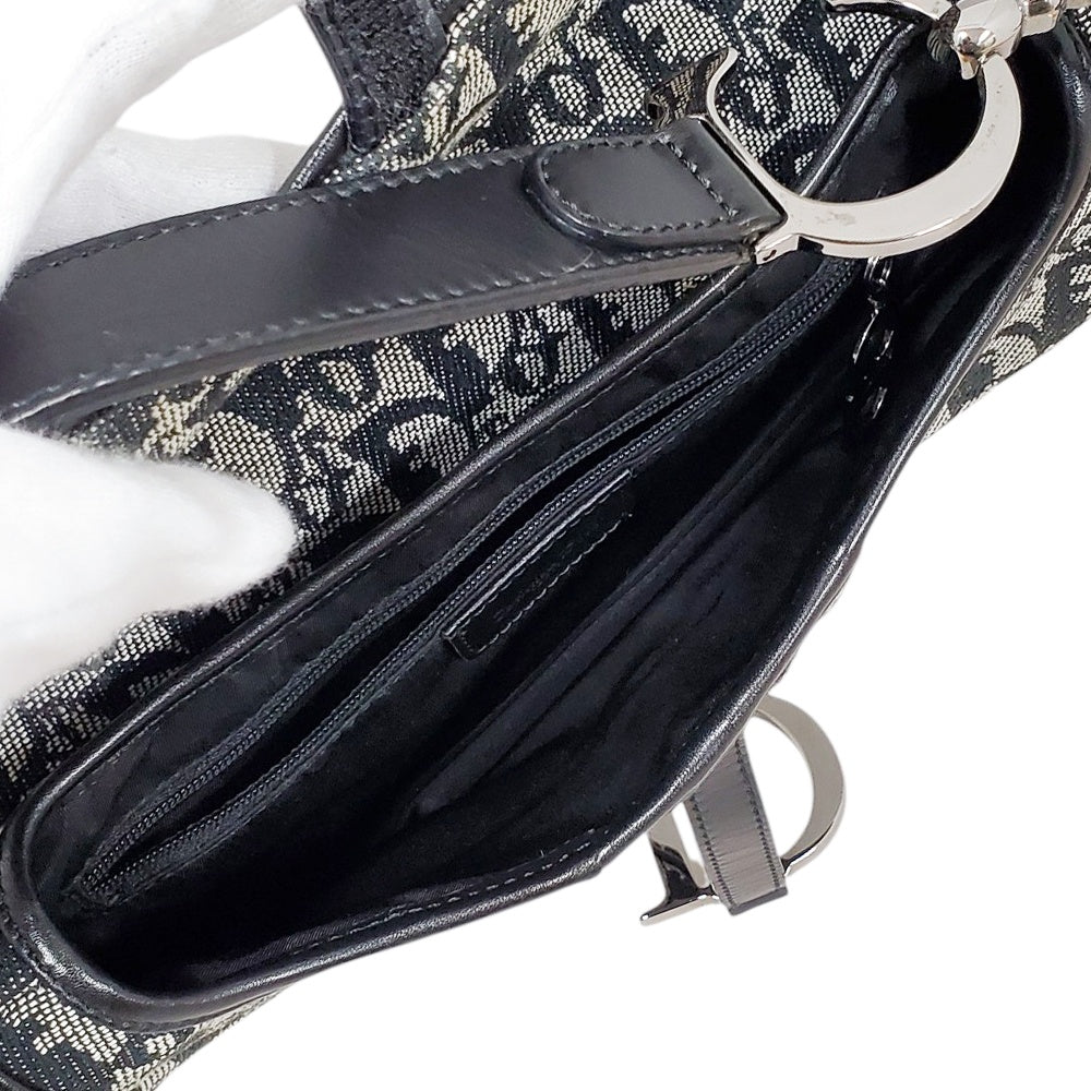 ディオール  Dior  キャンパス  トロッター  サドルバッグ  ブラック/MA2312014