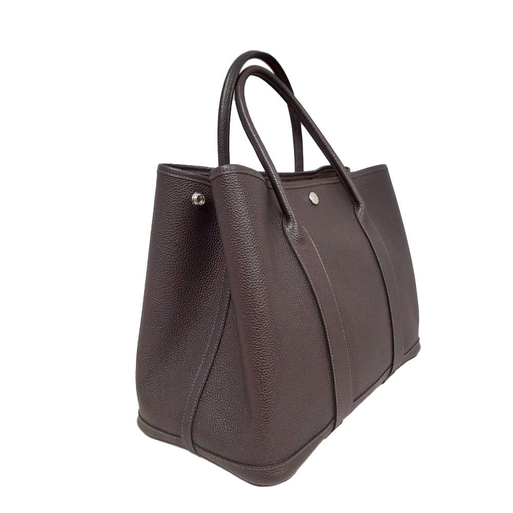 エルメス  HERMES ガーデンパーティPM ニコチン・コカオン ネゴンダ  G刻印  SV金具/AT260602