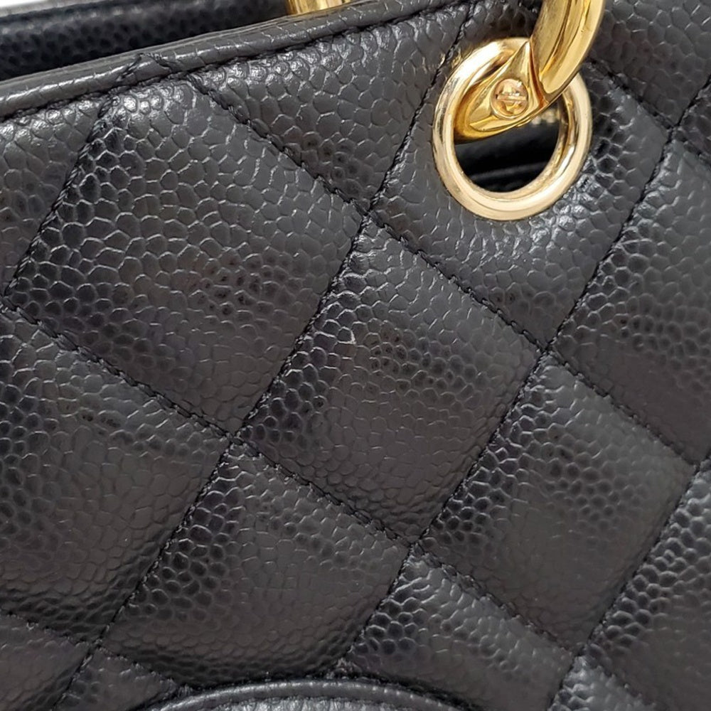 シャネル CHANEL キャビアスキン GSTチェーントートバッグ A50995