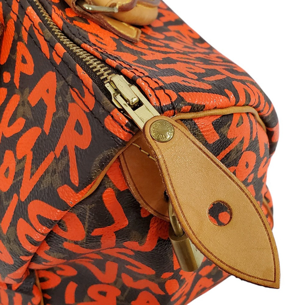 ルイヴィトン  LOUIS  VUITTON  モノグラム・グラフィティ  スピーディ30  M93704  オランジュ/PW25049