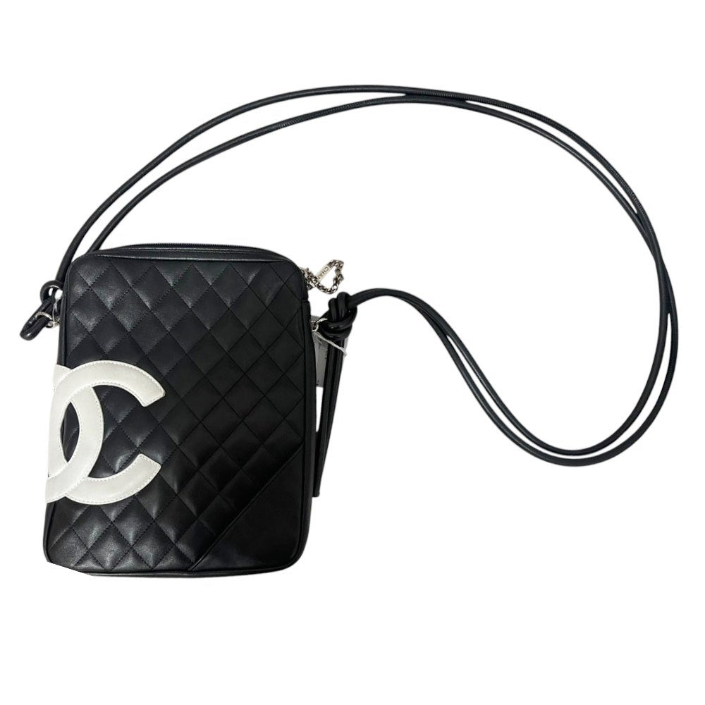 シャネル CHANEL  カーフスキン  カンボンライン  CCマーク  ミディアムポシェット  A25178/MA2507010