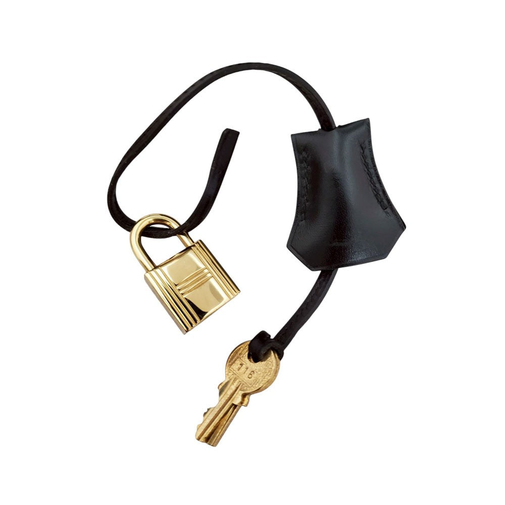エルメス  HERMES ケリー28 ノワール ボックスカーフ  外縫い  〇Z刻  G金具