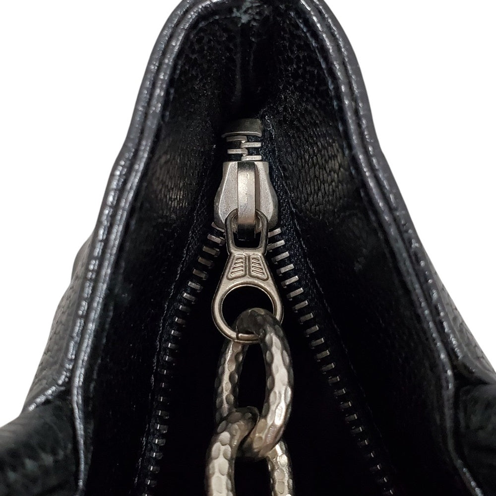 シャネル  CHANEL  キャビアスキン  復刻トート  ブラック  A01804/MA2406005