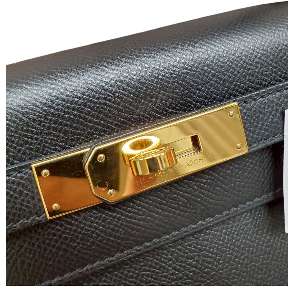 エルメス  HERMES  ケリー28  ノワール  エプソン  Y刻印  G金具
