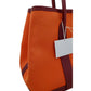 エルメス  HERMES  ガーデンパーティTPM  トワルオフィシエ  オレンジポピー/ルージュセリエ  X刻印  SV金具