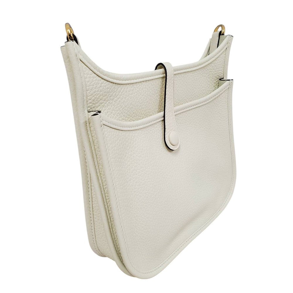 エルメス  HERMES エヴリン23 クリーム トリヨン  K刻印  G金具/AT260302