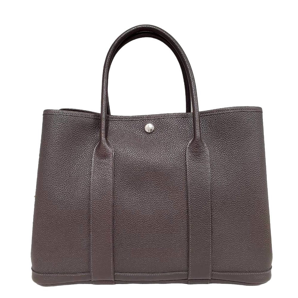 エルメス  HERMES ガーデンパーティPM ニコチン・コカオン ネゴンダ  G刻印  SV金具/AT260602