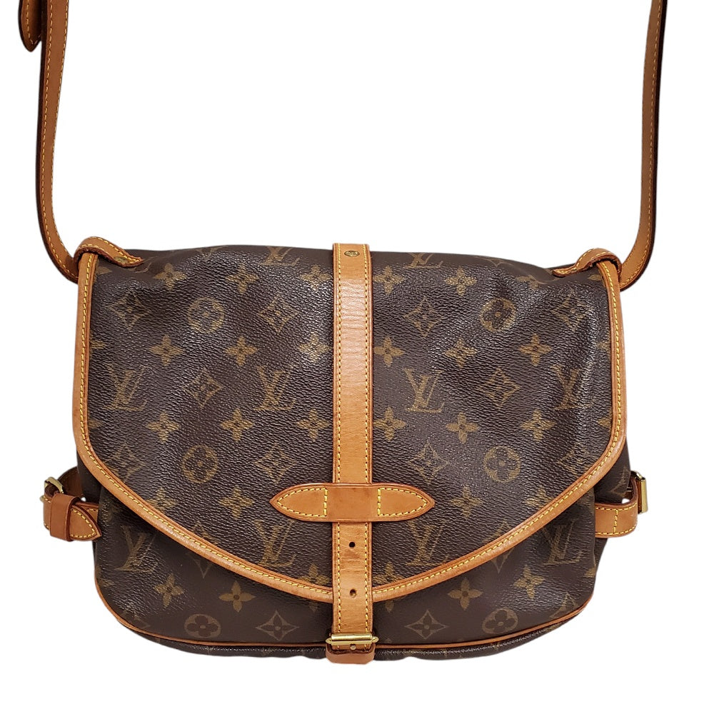 ルイヴィトン LOUIS VUITTON ソミュール30 M42256 モノグラム