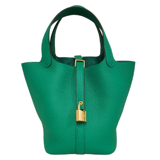 エルメス HERMES  ピコタンロックPM  トリヨン  ヴェールヴェルティゴ  G金具  K刻印/AT250724