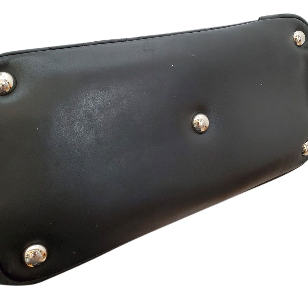 シャネル  CHANEL  ブラック ラムスキン  ラージトートバッグ  A25169/MA2408012