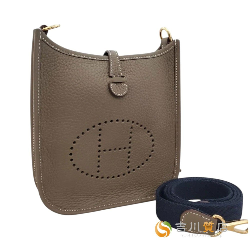 エルメス  HERMES  エヴリンTPM  アマゾン  トリヨン  エトゥープ  G金具  W刻印/MA2409043