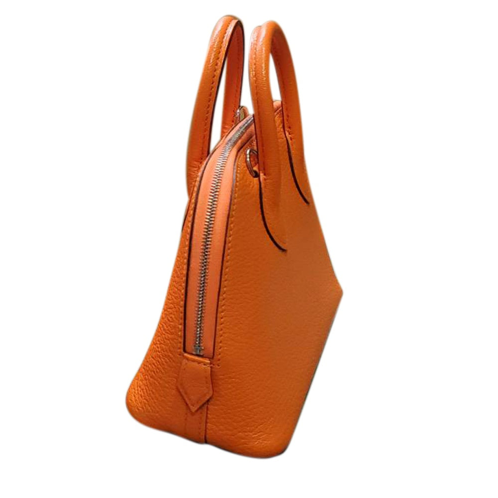 エルメス  HERMES  ボリード1923ミニ  シェーブル  オレンジミニアン  SV金具  B刻印/MA2406040