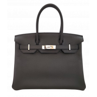 【美品】エルメス HERMES バーキン30　トゴ　プロン　□R？刻印　SV金具