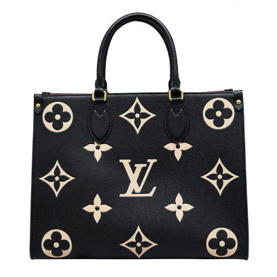 ルイヴィトン LOUIS VUITTON　オンザゴーMM　アンプラント　ノワール　トートバッグ