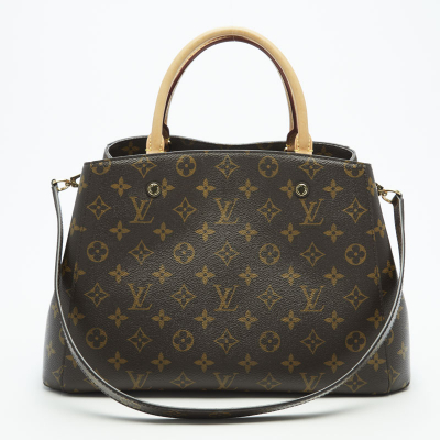 ルイ・ヴィトン  LOUIS VUITTON  ハンドバッグ  ショルダー  2WAY モ ノグラム  モンテーニュMM  M41056