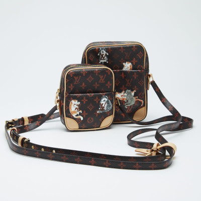 【入手困難】ルイ・ヴィトン  LOUIS VUITTON  ショルダーバッグ  キャットグラム パナム・セットツイン  M44399