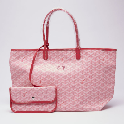 【限定カラー・新品】ゴヤール  GOYARD  トートバッグ  サンルイPM  ピンク  限定マーカージュ「G・Y」