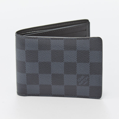 ルイ･ヴィトン  LOUIS VUITTON  2つ折り財布  ポルトフオイユスレンダー  ダミエ  コバルト  N62239