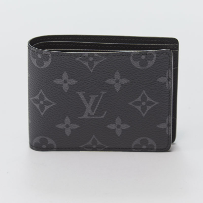 ルイ･ヴィトン  LOUIS VUITTON  2つ折り財布  ポルトフォイユ･ミュルティプル  モノグラム  エクリプス    M61695