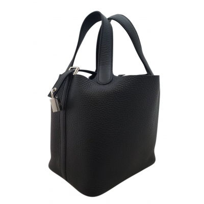 【新品】エルメス HERMES ハンドバッグ ピコタンロックPM トリヨン ノワール U刻印 SV金具