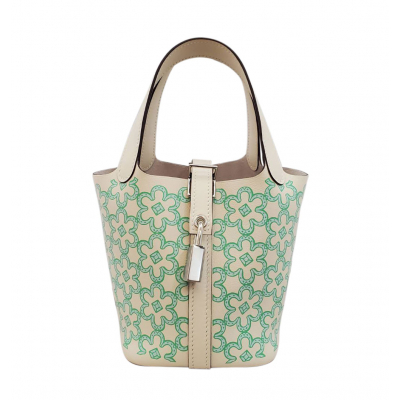 【新品】エルメス HERMES　ピコタンロック　ミクロ　ラッキーデイジー　花柄