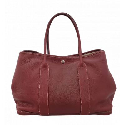 【希少カラー】エルメス HERMES ガーデンパーティPM ネゴンダ  ルージュアッシュ M刻印 SV金具