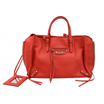 バレンシアガ BALENCIAGA ペーパーミニカーフ　レッド
