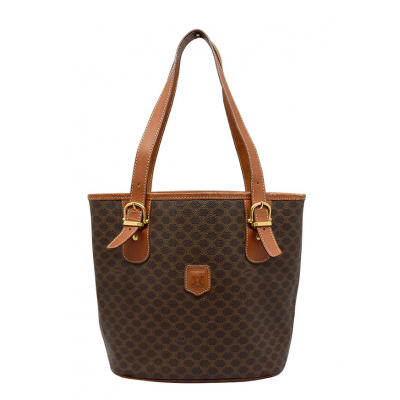 CELINE セリーヌ ヴィンテージ マカダム柄  ハンドバッグ
