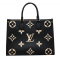 ルイヴィトン LOUIS VUITTON　オンザゴーMM　アンプラント　ノワール　トートバッグ