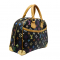 ルイヴィトン LOUIS VUITTON トゥルーヴィル モノグラムマルチカラー ノワール ハンドバッグ PVC レザー