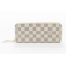 ルイ･ヴィトン  LOUIS VUITTON  長財布  ポルトフォイユクレマンス ダミエ  アズール  ベージュ  N61210