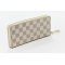 ルイ･ヴィトン  LOUIS VUITTON  長財布  ポルトフォイユクレマンス ダミエ  アズール  ベージュ  N61210