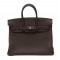 【新品】エルメス  HERMES  トートバッグ  バーキン25  トゴ ショコラ  SV金具
