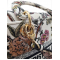 C・DIOR　LADY O-LITR ミディアム 花柄 ショルダーバッグ ２WAY