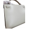 【エルメスにて磨き直し済み】エルメス HERMES ケリー28　ボックスカーフ　グレー