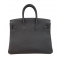 【新品・人気カラー】エルメス HERMES バーキン25　トゴ　ノワール　G金具　W刻印