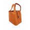 【新品】エルメス HERMES ハンドバッグ ピコタンロックPM　トリヨン　オレンジ　SV金具　W刻印