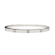 カルティエ Cartier 750WG ラブブレス  ダイヤ6石入り