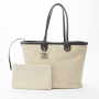 シャネル  CHANEL  トートバッグ キャビアスキン A92212  ベージュ
