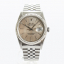 ロレックス  ROLEX  デイトジャスト  メンズ シルバー  タペストリー  16234  SS