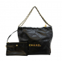 【希少カラー】2022AWコレクション　シャネル　CHANEL 22　スモールハンドバッグ　ポ...