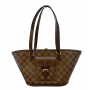 ルイ・ヴィトン LOUIS VUITTON ダミエ マノスクPM  ブラウン PVC レザー トートバッグ...