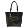 CHANEL シャネル　トートバッグ　パリビアリッツトートPM　ブラック　PVCコーティング...